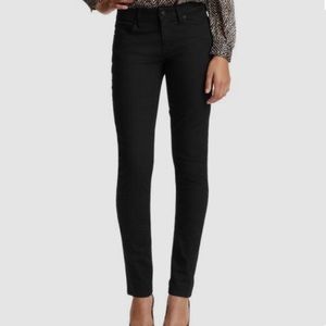 LOFT Curvy Skinny Jeans in Black Size 26/2P